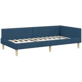  Kutni okvir kreveta Plava 100 x 200 cm tkanina | shoptok.hr
