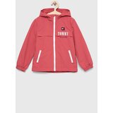 Tommy Hilfiger Dječja jakna boja: bež | shoptok.hr