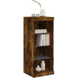  Komoda s LED svjetlima boja dimljenog hrasta 41x37x100 cm | shoptok.hr