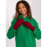 Wool Fashion Italia Gloves-AT-RK-8502A.97-burgundy | shoptok.hr