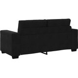  Dvosjed Crni 180x77x82 cm Baršun | Eponuda.com