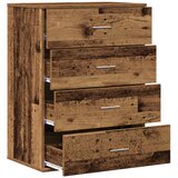  Kreveta s ladicama Staro drvo 60 x 39 x 80 cm Konstruirano drvo | shoptok.hr