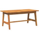 Bistro set s jastukom 4 pcs Smeđa Čvrsto drvo akacije | shoptok.hr