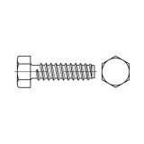 Toolcraft 144620 vijci s šesterokutnom glavom za lim 4.8 mm 19 mm vanjski šesterokutni DIN 7976 čelik galvansko pocinčani 250 St. | shoptok.hr