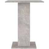 Bistro stol boja betona 60 x 60 x 75 cm od konstruiranog drva | shoptok.hr