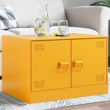 vidaXL Stolić za kavu boja senfa 67 x 50 x 44 cm čelični Cijene