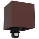 Brilagi LED spoljno zidno svetlo sa senzorom CUBE LED/6W/230V braon IP65 | Eponuda.com