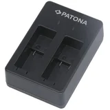 Punjač za bateriju GoPro Hero 5 / Hero 6 / Hero 7, MicroUSB, dupli
