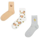 Cropp - 3-paket čarapa - Šarena Cijene