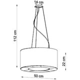  Lestenec SATURNO 50 bela, (21348340) | Shoptok.si