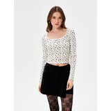 Sinsay Pamučna bluza s dugim rukavima | shoptok.hr