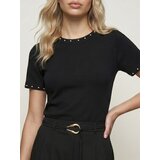 Sinsay Pamučna bluza s ukrasima | shoptok.hr