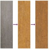  Vrata 85 x 150 cm od čelika COR-TEN s uzorkom trave | shoptok.hr