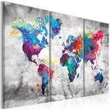  Slika - Maps: Grey Style 120x80 | shoptok.hr