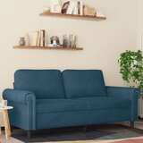  Dvosjed plavi 140 cm baršunasti | shoptok.hr