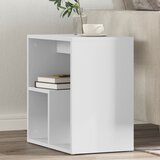 Furnova Stranska mizica bela 50x30x50 cm iverna plošča, (21913547) | Shoptok.si