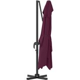  Suncobran Bordeaux Crvena 351 x 250 x 260 cm | shoptok.hr