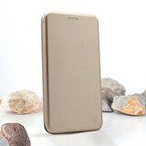Teracell torbica flip cover za xiaomi redmi 14C zlatna