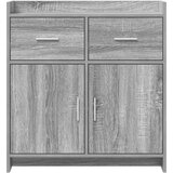  Kreveta Siva Sonoma 75 x 36 x 80 cm Konstruirano drvo | shoptok.hr