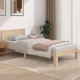  Okvir za krevet od masivnog drva 90 x 190 cm 3FT jednokrevetni Cijene