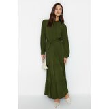 Trendyol Dress - Khaki - A-line Cene