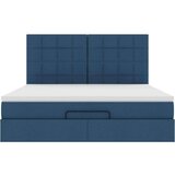 vidaXL Otomanski krevet s madracem plavi 180x200cm od tkanine | shoptok.hr