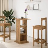  Barski stol s prostorom boja artisian hrast 60x60x102 cm drveni | shoptok.hr
