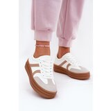 EVENTO Women's Platform Sneakers White Tolianna Cijene