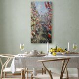 Slika - Claude Monet – The Rue Montorgueil in Paris Celebration of June 30 1894 30x60 Standard | shoptok.hr