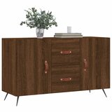 Komoda smeđa boja hrasta 100 x 36 x 60 cm od konstruiranog drva | shoptok.hr