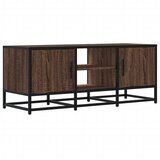 TV ormarić boja hrasta 100x35x41 cm konstruirano drvo i metal | shoptok.hr