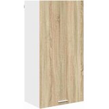  Viseći ormarić Sonoma hrast i bijela 50 x 31 x 100 cm | shoptok.hr