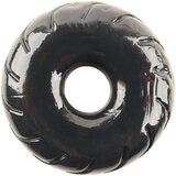Pulselock Forge - črn TPE penisni obroč z vzorcem kolesa (19 mm) | Shoptok.si
