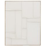 Kave Home Ručno oslikana/3D slika s okvirom/na platnu 80x100 cm Klis – Cijene
