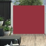 vidaXL Zložljiva stranska tenda za teraso 170x300 cm rdeča Cene
