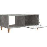  Klubska miza Betonsko siva 90 x 50 x 40 cm Inženirski les, (5000295486) | Shoptok.si