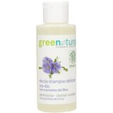 Greenatural 2v1 nežen gel za prhanje in šampon, lan in riž - 100 ml Cene