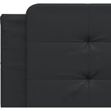  Krevet s madracem Zadar crni 160 x 200 cm od umjetne kože | shoptok.hr