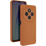 AVIZAR Pokrov za Xiaomi Redmi 14C Silikonska podloga Camera Block Protected, Rjava, (5000014060) | Shoptok.si