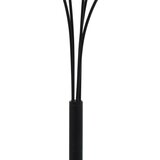 vidaXL Stojeća svjetiljka 200 cm 5 x E14 crno-zlatna | shoptok.hr