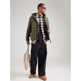 Superdry Prehodna jakna temno siva / večbarvno zelena | Shoptok.si