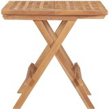  Sklopivi vrtni stol 50 x 50 x 50 cm od masivne tikovine | shoptok.hr