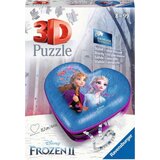 Ravensburger Puzzle - 3D Puzzle Organizer - Heart Box - Frozen II, 54 delov Cene