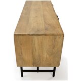 Marckeric TV omarica iz masivnega manga v naravni barvi 145x50 cm Mundra – | Shoptok.si
