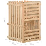  Kutija za krumpire 50 x 50 x 80 cm od masivne borovine | shoptok.hr