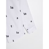 Sinsay Pamučna košulja s motivom božićnih drvca | shoptok.hr