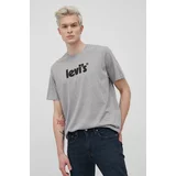Levi's Pamučna majica boja: siva, 16143.0392-Greys