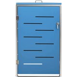 vidaXL Spremište za kantu za smeće 69 x 77,5 x 115 cm nehrđajući čelik | shoptok.hr