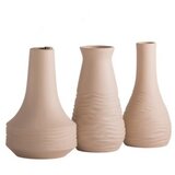 WALLXPERT vaza set crease series set beige | ePonuda.com