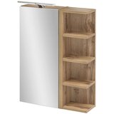 MID.YOU Omara Z Ogledalom Matteo, Barva Hrasta, Osvetlitev | Shoptok.si